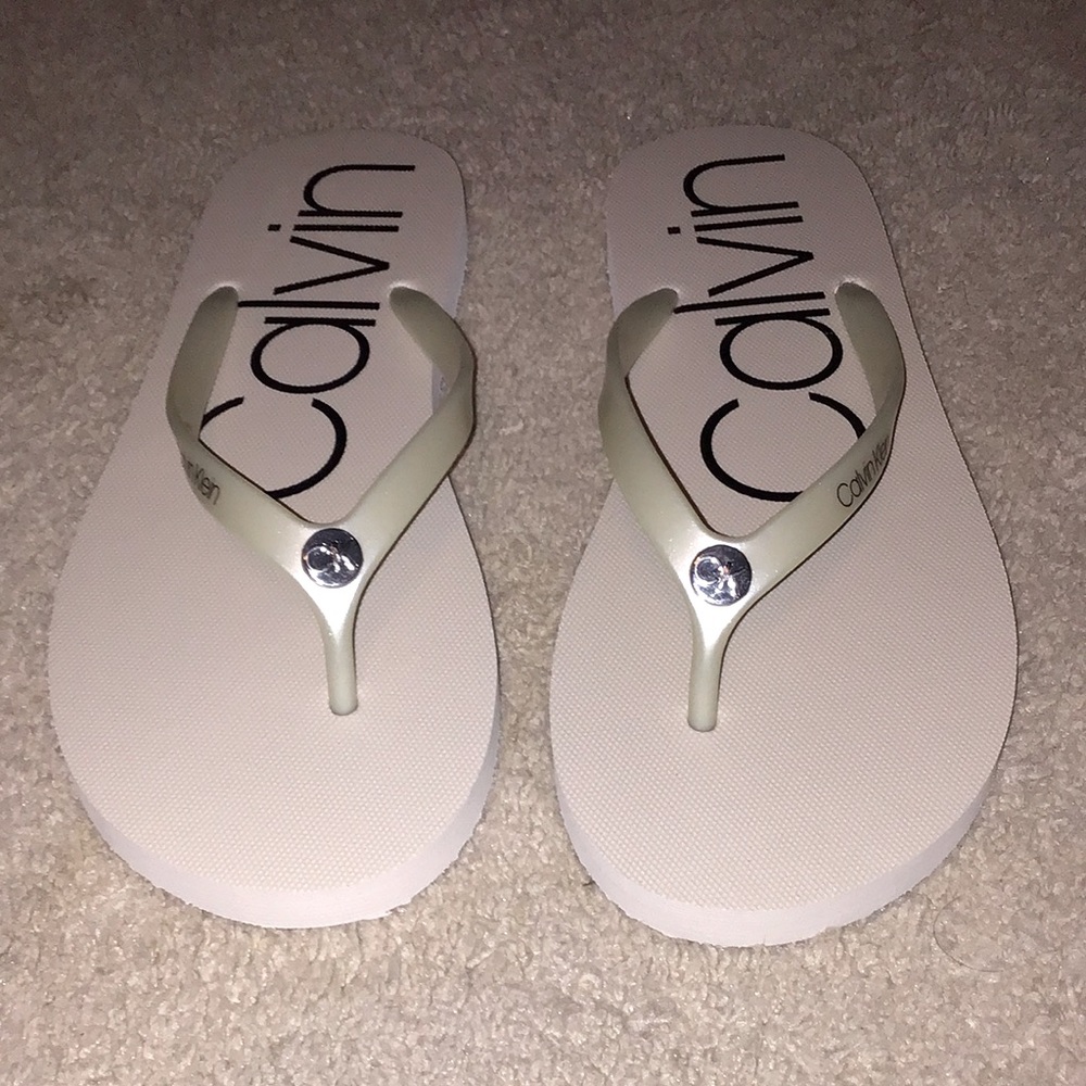 Calvin Klein Flip Flops Sandals